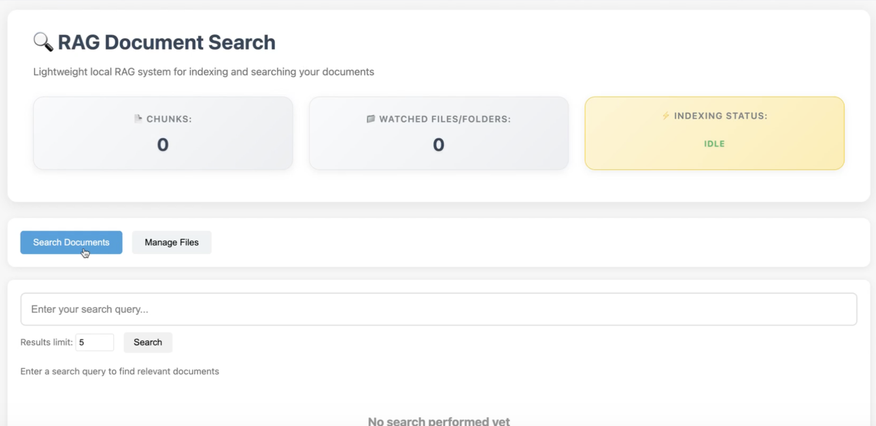 Add data interface
